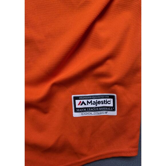 Official Houston Astros Carlos Correa #1 Majestic Orange Jersey Size 3XL * - Picture 6 of 10